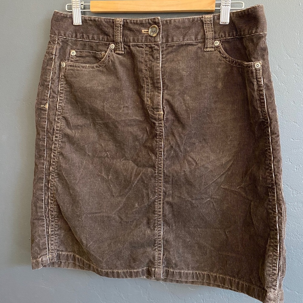 Simple corduroy skirt!